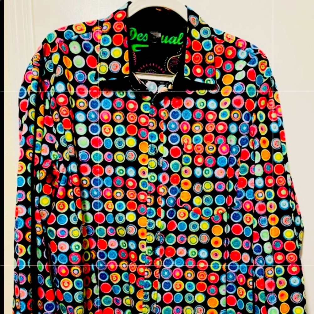 Desigual multiple color club wear shirt